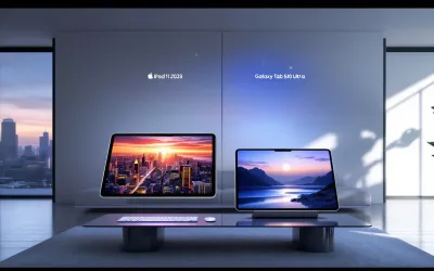  iPad 11 2025 vs Galaxy Tab S10 Ultra: Mejor Tableta de Pantalla Grande para tu Empresa