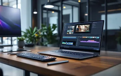Cómo elegir un ordenador portátil para montaje de vídeo en empresas