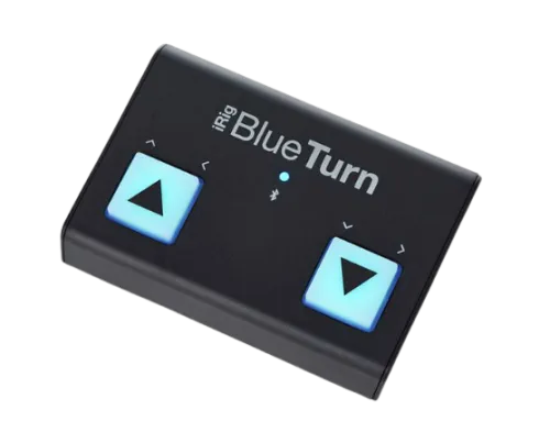 alquiler de Pedal Bluetooth iRig BlueTurn